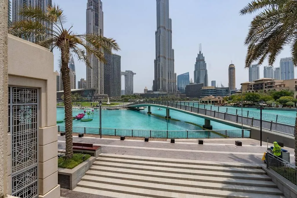 Majestic Duplex Villa With Burj Khalifa View In Downtown Dubái Apartamento