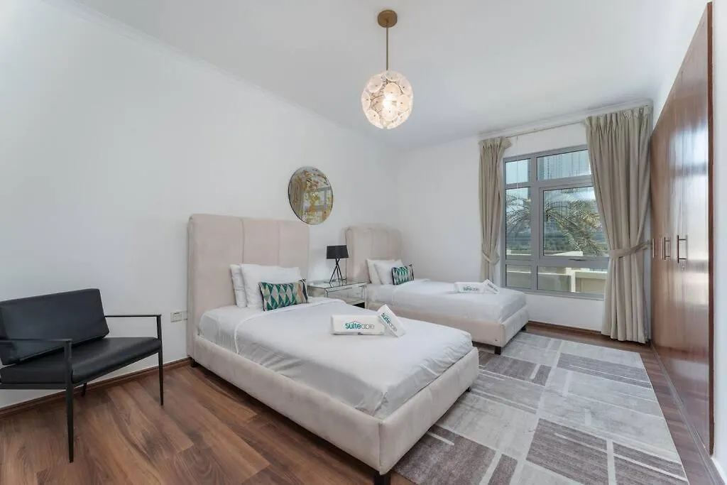 Majestic Duplex Villa With Burj Khalifa View In Downtown Дубай