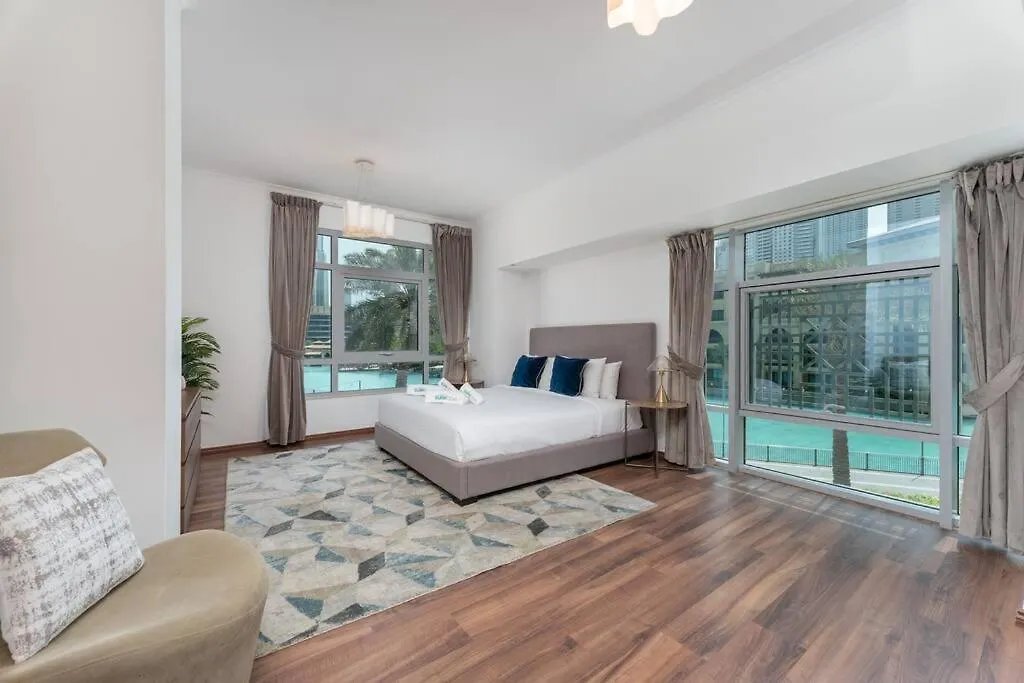 Апартаменты Majestic Duplex Villa With Burj Khalifa View In Downtown Дубай