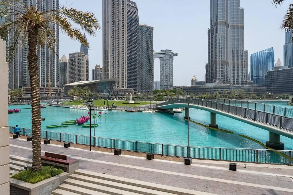 Majestic Duplex Villa With Burj Khalifa View In Downtown Дубай 0*,